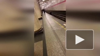 На станции "Автово" от работников метро по рельсам убегал пассажир