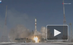 Ракета-носитель "Союз-2.1а" с кораблем "Прогресс МС-22" стартовала с космодрома Байконур