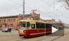 Трамвай переехал мужчину на Петергофском шоссе, тот остался жив