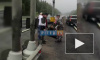 На Мурманском шоссе пожилой водитель сбил пешехода