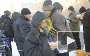 В Петербурге открылись пункты обогрева для бродяг