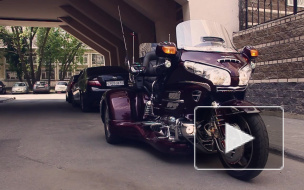 По дорогам Петербурга ездит трайк - чудо автопрома