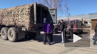 Российские военные доставили гуманитарную помощь в Чернигов