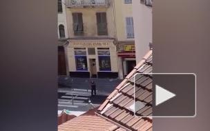 Момент задержания террориста в Ницце попал на видео