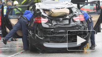 Видео: из озера в Швейцарии достали BMW, в котором погибла внучка Платона Лебедева