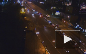 Снёс пешехода в Красноярске.