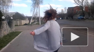 Жёсткое ДТП мото.