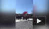 Войска Кронштадтского гарнизона торжественно прошли по Якорной площади