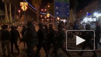 Беспорядки с участием сотен палестинцев произошли на Западном берегу