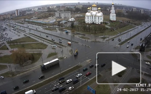 ДТП на перекрёстке.