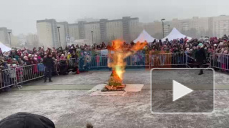 Видео: как в Санкт-Петербурге празднуют Масленицу