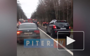 Появилось видео страшного ДТП на Приморском шоссе