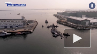 Французы показали испытания атомной подлодки нового поколения