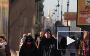 Петербург ждет оттепель: гололед на дорогах и слякоть на тротуарах