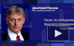 Песков назвал концентрацию сил на границе Финляндии избыточной мерой