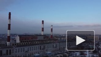 Жители Автово заметили "откусанную" трубу Первомайской ТЭЦ