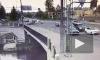 ДТП с участием двух иномарок на набережной Обводного канала попало на видео