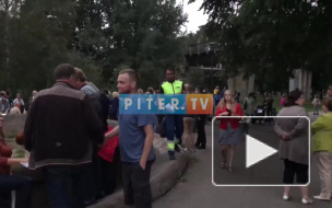 Видео: в парке 30-летия Октября горожане митингуют против строительства скоростной дороги
