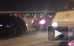 В Петербурге столкнулись семь машин