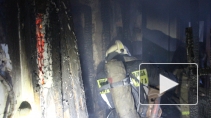 Стали известны подробности пожара на Пушкарской улице, который тушили 63 спасателя