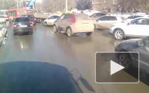 В Самаре рухнул строительный кран 