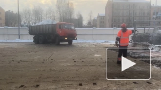 С начала сезона в Петербурге приняли более 809,5 тыс. кубометров снежных масс