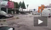 Опасное видео из Уфы: улицы города ушли под воду