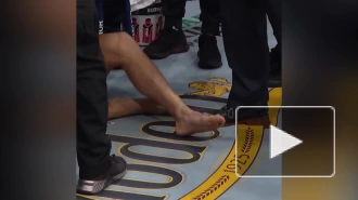 Макгрегор сломал ногу во время боя с Порье на турнире UFC