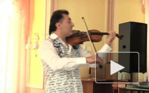 Скрипач-виртуоз Тигран Петросян играет для сирот