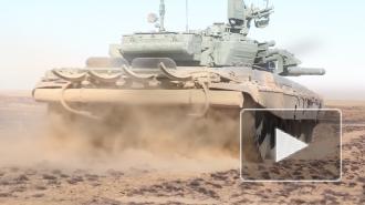 В Азербайджане появился Т-90С под флагом Турции