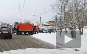 В Иркутске из-за снегопада произошло ДТП с участием 12 машин