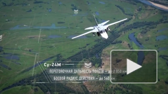 В Сети появилось крутое видео про фронтовой бомбардировщик Су-24