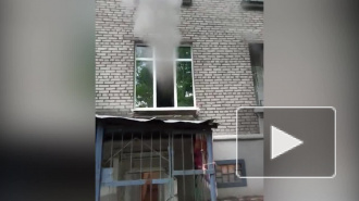 На улице Орбели вспыхнул детский сад: видео