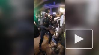 В Испании полиция применила силу против участников протеста