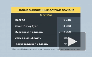 В России число новых случаев COVID-19 за сутки превысило 34 тысячи