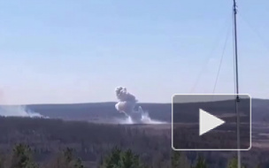 Взрыв редкой российской "ядерной бомбы" попал на видео
