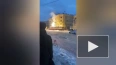 Трамвай чуть не сгорел у станции метро "Площадь Ленина"