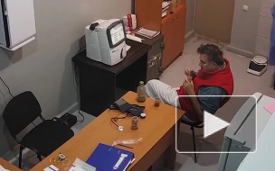 Появилось видео, как Саакашвили принимает пищу во время голодовки 