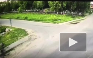Появилось видео с моментом ДТП под Казанью, где легковушка на огромной скорости сбила ребенка на велосипеде