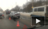 В Сети появилось видео аварии с микроавтобусом в Брянске