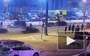 Движение по Ленинскому проспекту затруднено из-за ДТП