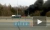Видео: на "Коле" горит автомобиль