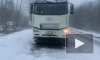Трассу М-11 "Нева" занесло снегом