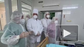Лукашенко посетил реанимацию для больных COVID-19