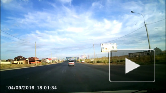 Странное ДТП в Астрахани.