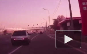 Петербургская полиция останавливала пьяного студента на автомобиле стрельбой