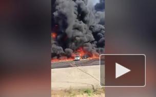 Видео: В Египте произошел пожар на нефтепроводе 