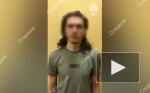 Видео: напавший на сотрудника полиции житель Петербурга признал свою вину