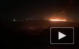 На фабрике в Гатчинском районе Ленобласти произошел пожар