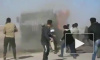 В Сирии подожгли российский военный патруль